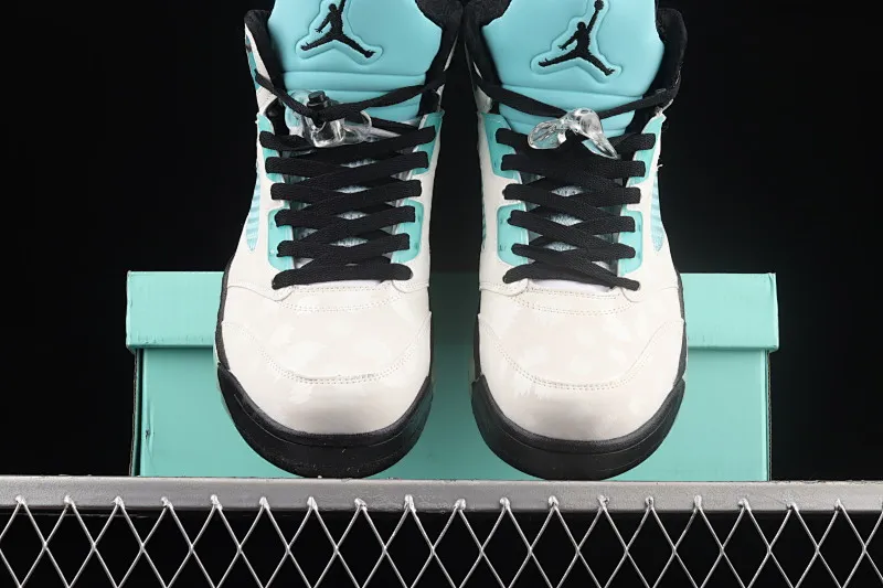 All categories Air Jordan Jordan series basketball shoes Air Jordan 5 G version Air Jordan 5 "Island Green" AJ5 Joe 5 Snow Leopard 3M Reflective Guo Ailun's same style CN2932-100
